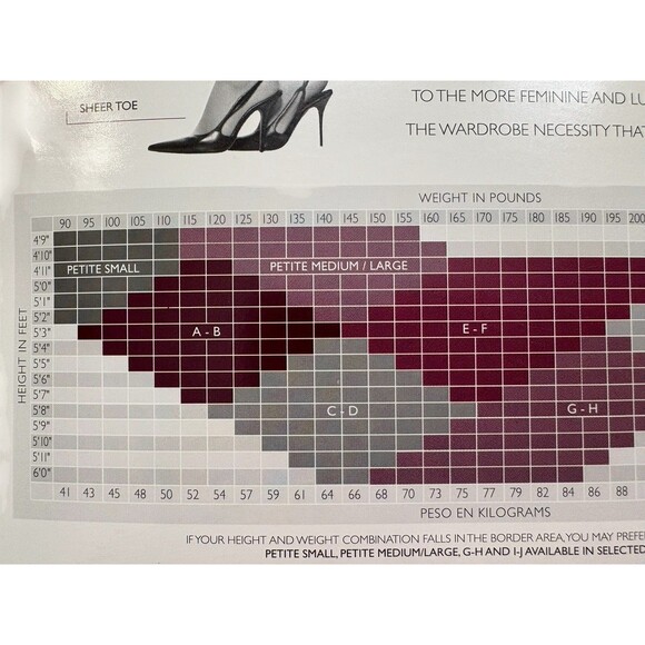 Hanes Silk Reflections Women's Silky Sheer Control Top Pantyhose Barely Black EF - Picture 5 of 7